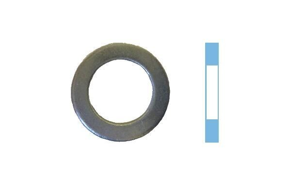 CORTECO 005522H: Tetningsring, oljeplugg Aluminium, indre diameter: 14mm