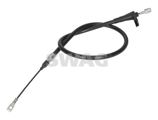 SWAG 33 11 1350: Cablu, frana de parcare spate stanga, spate dreapta, 1060mm