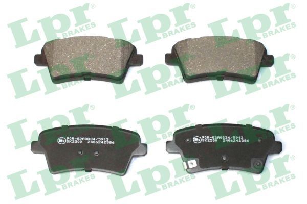 LPR 05P2386: Kit pastiglie freni