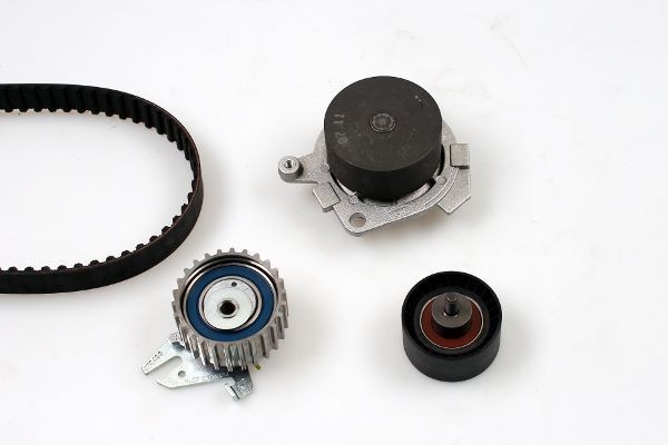 HEPU PK10122: Pompă apă + kit distribuție dinti: 168, Latime: 24mm