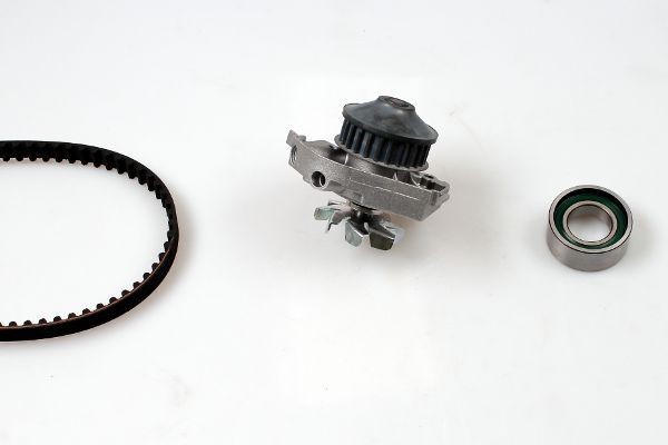 HEPU PK10641: Pompă apă + kit distribuție dinti: 125, Latime: 15mm