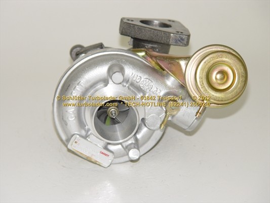 SCHLÜTTER TURBOLADER 172-00700: Turbod ilma paigaldus-/kinnitusmaterjalita Original NEW GARRETT Turbocharger