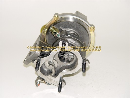 SCHLÜTTER TURBOLADER 172-00830: Turbod ilma paigaldus-/kinnitusmaterjalita Original NEW BorgWarner Turbocharger