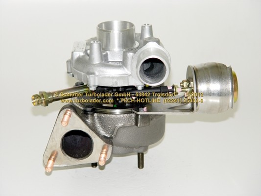 SCHLÜTTER TURBOLADER 172-00910: Turbod ilma paigaldus-/kinnitusmaterjalita Original NEW GARRETT Turbocharger