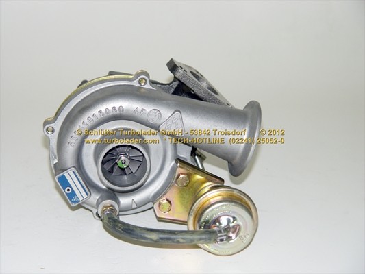 SCHLÜTTER TURBOLADER 172-02810: Turbod ilma paigaldus-/kinnitusmaterjalita Original NEW BorgWarner Turbocharger