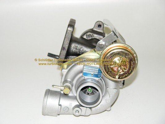 SCHLÜTTER TURBOLADER 172-03020: Turbod ilma paigaldus-/kinnitusmaterjalita Original NEW BorgWarner Turbocharger
