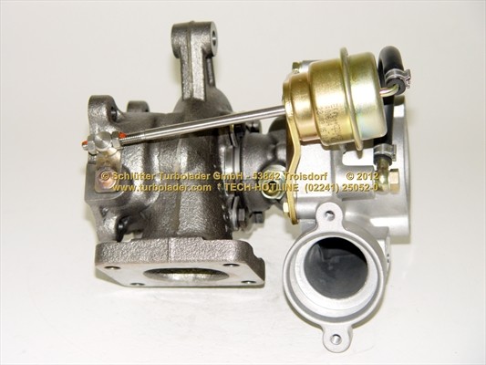 SCHLÜTTER TURBOLADER 172-03123: Turbod ilma paigaldus-/kinnitusmaterjalita Original NEW BorgWarner Turbocharger