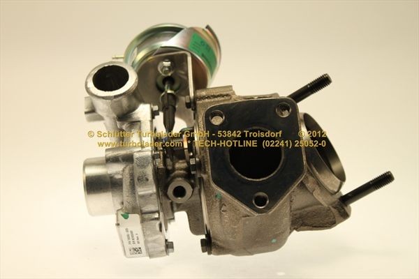 SCHLÜTTER TURBOLADER 172-03395: Turbod ilma paigaldus-/kinnitusmaterjalita Original NEW GARRETT Turbocharger
