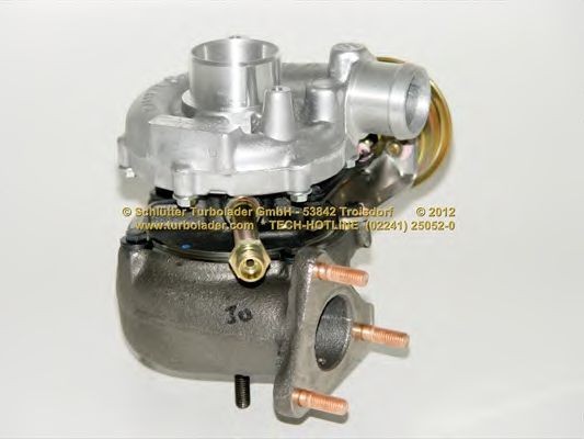 SCHLÜTTER TURBOLADER 172-03480: Turbod ilma paigaldus-/kinnitusmaterjalita Original NEW GARRETT Turbocharger