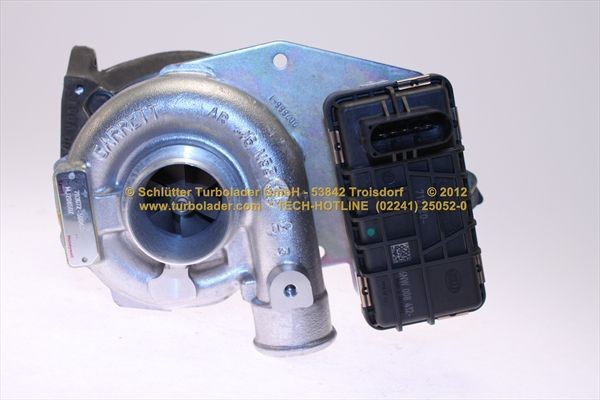 SCHLÜTTER TURBOLADER 172-05280: Turbod ilma paigaldus-/kinnitusmaterjalita Original NEW GARRETT Turbocharger