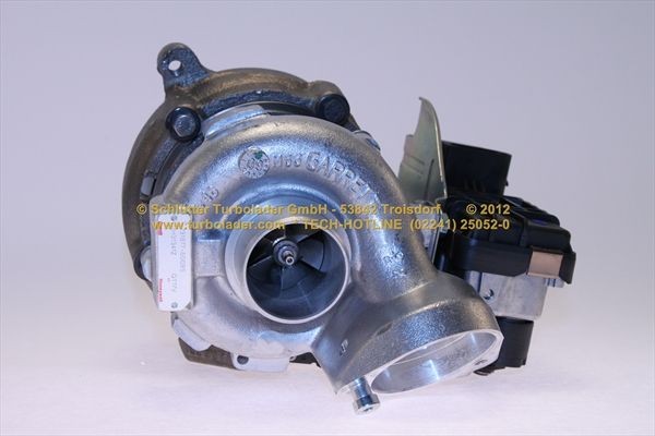 SCHLÜTTER TURBOLADER 172-06520: Turbod ilma paigaldus-/kinnitusmaterjalita Original NEW GARRETT Turbocharger