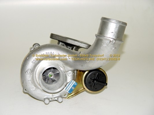 SCHLÜTTER TURBOLADER 172-06595: Turbod ilma paigaldus-/kinnitusmaterjalita Original NEW BorgWarner Turbocharger