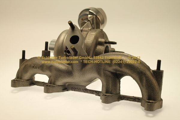 SCHLÜTTER TURBOLADER 172-07061: Turbod ilma paigaldus-/kinnitusmaterjalita Original NEW BorgWarner Turbocharger