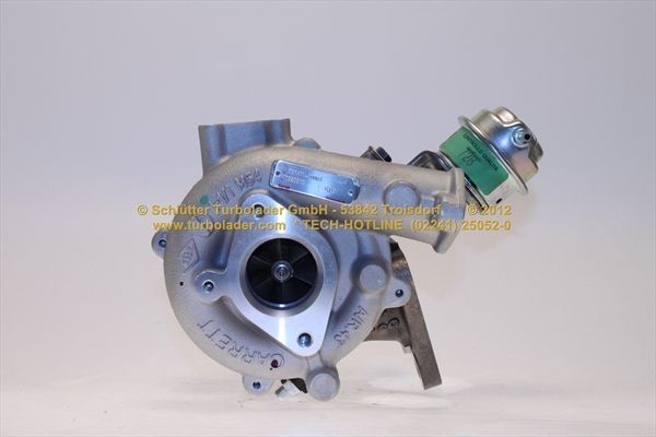 SCHLÜTTER TURBOLADER 172-08055: Turbod ilma paigaldus-/kinnitusmaterjalita Original NEW GARRETT Turbocharger