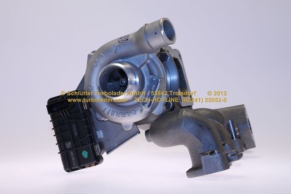 SCHLÜTTER TURBOLADER 172-08060: Turbod ilma paigaldus-/kinnitusmaterjalita Original NEW GARRETT Turbocharger