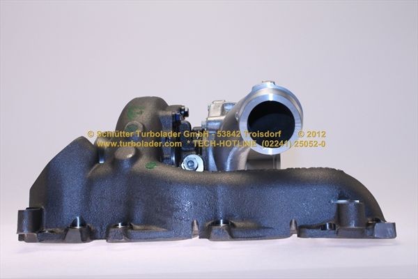 SCHLÜTTER TURBOLADER 172-08180: Turbod ilma paigaldus-/kinnitusmaterjalita Original NEW GARRETT Turbocharger