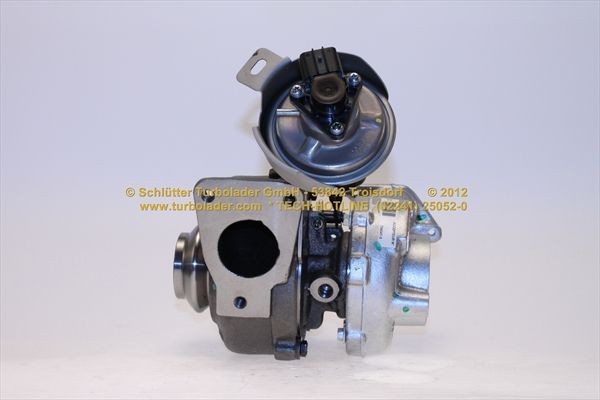 SCHLÜTTER TURBOLADER 172-08260: Turbod ilma paigaldus-/kinnitusmaterjalita Original NEW GARRETT Turbocharger