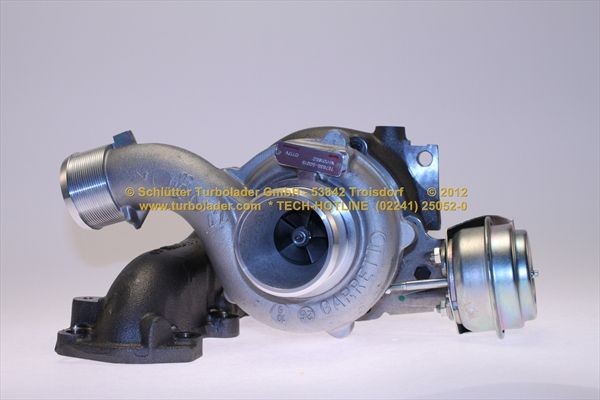 SCHLÜTTER TURBOLADER 172-08275: Turbod ilma paigaldus-/kinnitusmaterjalita Original NEW GARRETT Turbocharger
