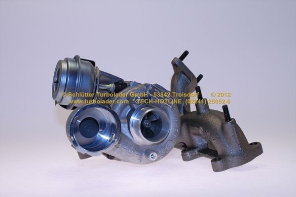 SCHLÜTTER TURBOLADER 172-08330: Turbod ilma paigaldus-/kinnitusmaterjalita Original NEW GARRETT Turbocharger