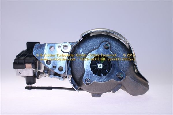 SCHLÜTTER TURBOLADER 172-08350: Turbod ilma paigaldus-/kinnitusmaterjalita Original NEW GARRETT Turbocharger
