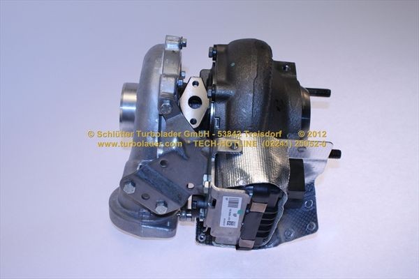 SCHLÜTTER TURBOLADER 172-09040: Turbod ilma paigaldus-/kinnitusmaterjalita Original NEW GARRETT Turbocharger