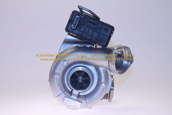 SCHLÜTTER TURBOLADER 172-09340: Turbod ilma paigaldus-/kinnitusmaterjalita Original NEW GARRETT Turbocharger