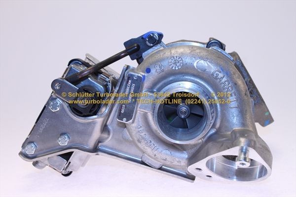 SCHLÜTTER TURBOLADER 172-09355: Turbod ilma paigaldus-/kinnitusmaterjalita Original NEW GARRETT Turbocharger