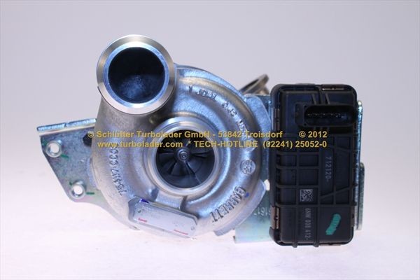 SCHLÜTTER TURBOLADER 172-09370: Turbod ilma paigaldus-/kinnitusmaterjalita Original NEW GARRETT Turbocharger