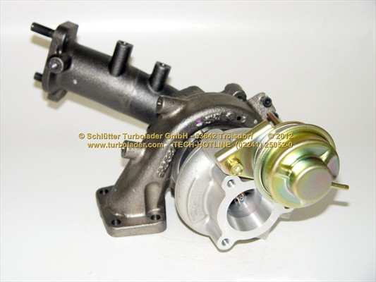 SCHLÜTTER TURBOLADER 172-09780: Turbod ilma paigaldus-/kinnitusmaterjalita Original NEW MITSUBISHI Turbocharger