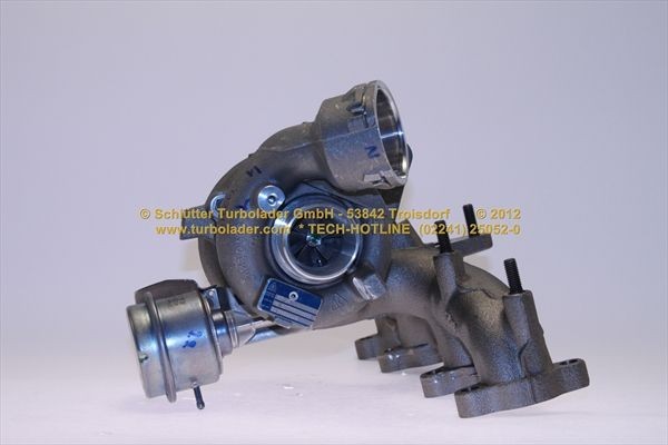 SCHLÜTTER TURBOLADER 172-11600: Turbod ilma paigaldus-/kinnitusmaterjalita Original NEW BorgWarner Turbocharger