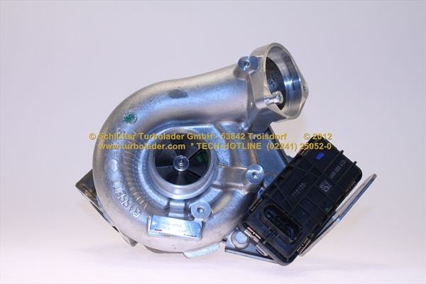 SCHLÜTTER TURBOLADER 172-11630: Turbod ilma paigaldus-/kinnitusmaterjalita Original NEW GARRETT Turbocharger
