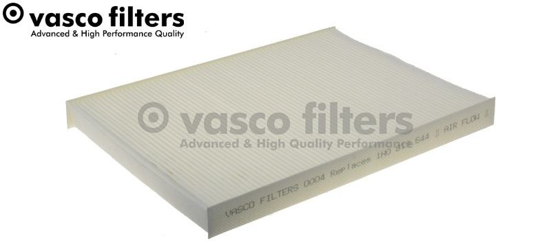 DAVID VASCO O004: Kupefilter VASCO FILTERS Partikkelfilter