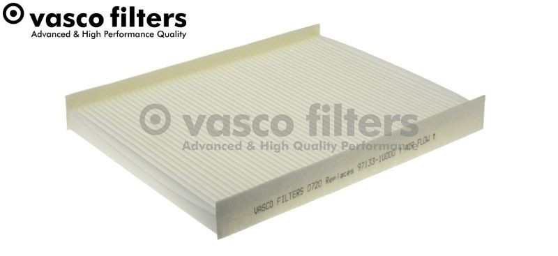 DAVID VASCO O720: Filtru, aer habitaclu VASCO FILTERS Filtru de particule