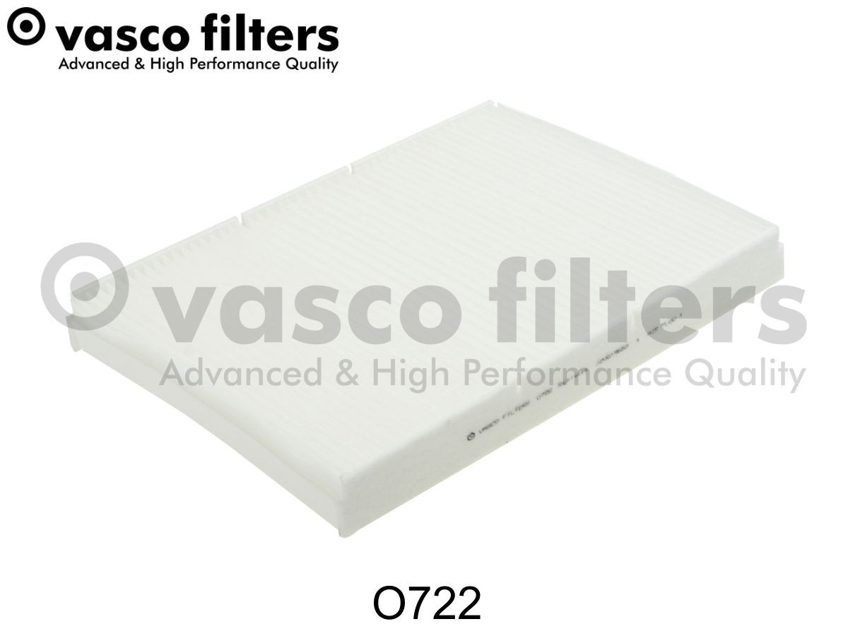 DAVID VASCO O722: Kupefilter VASCO FILTERS Partikkelfilter