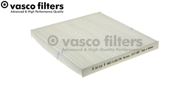 DAVID VASCO O794: Filtrs, Salona telpas gaiss VASCO FILTERS Daļiņu filtrs