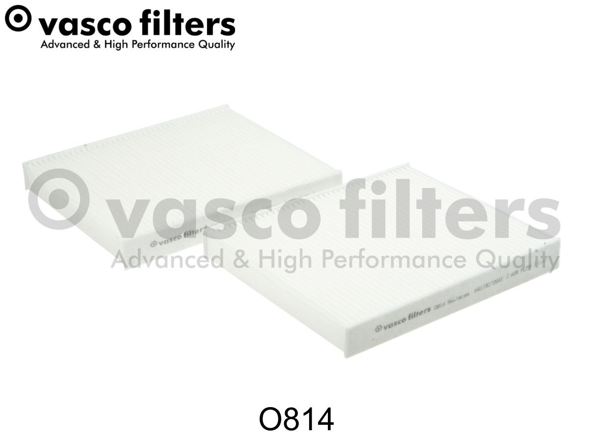 DAVID VASCO O814: Innenraumfilter VASCO FILTERS Partikelfilter
