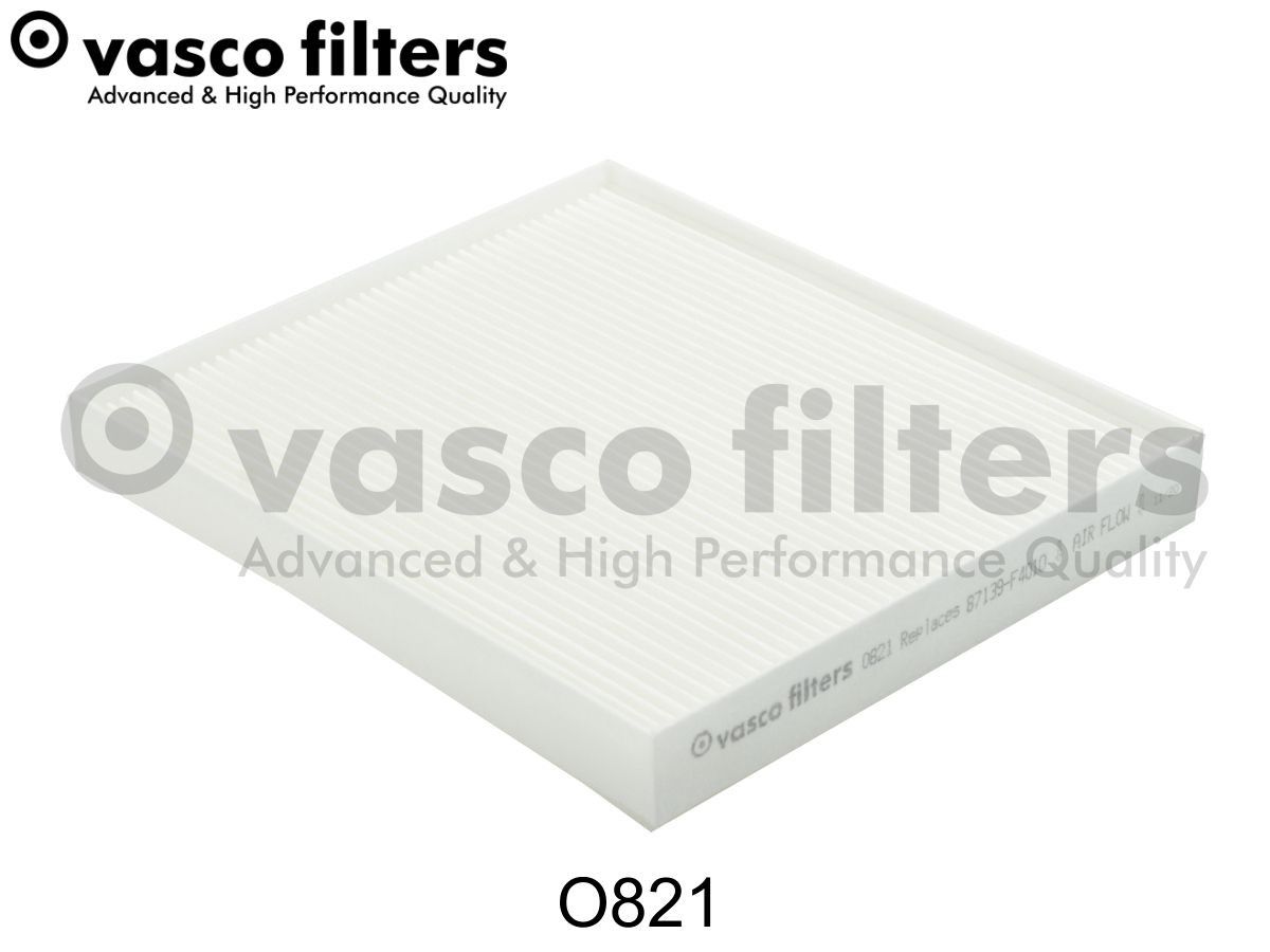 DAVID VASCO O821: Filtro abitacolo VASCO FILTERS Filtro particellare