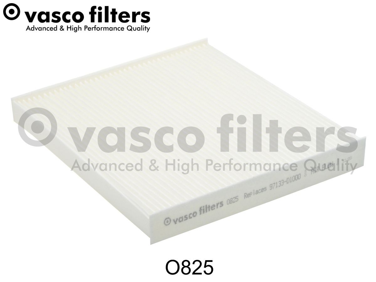 DAVID VASCO O825: Filtrs, Salona telpas gaiss VASCO FILTERS Daļiņu filtrs