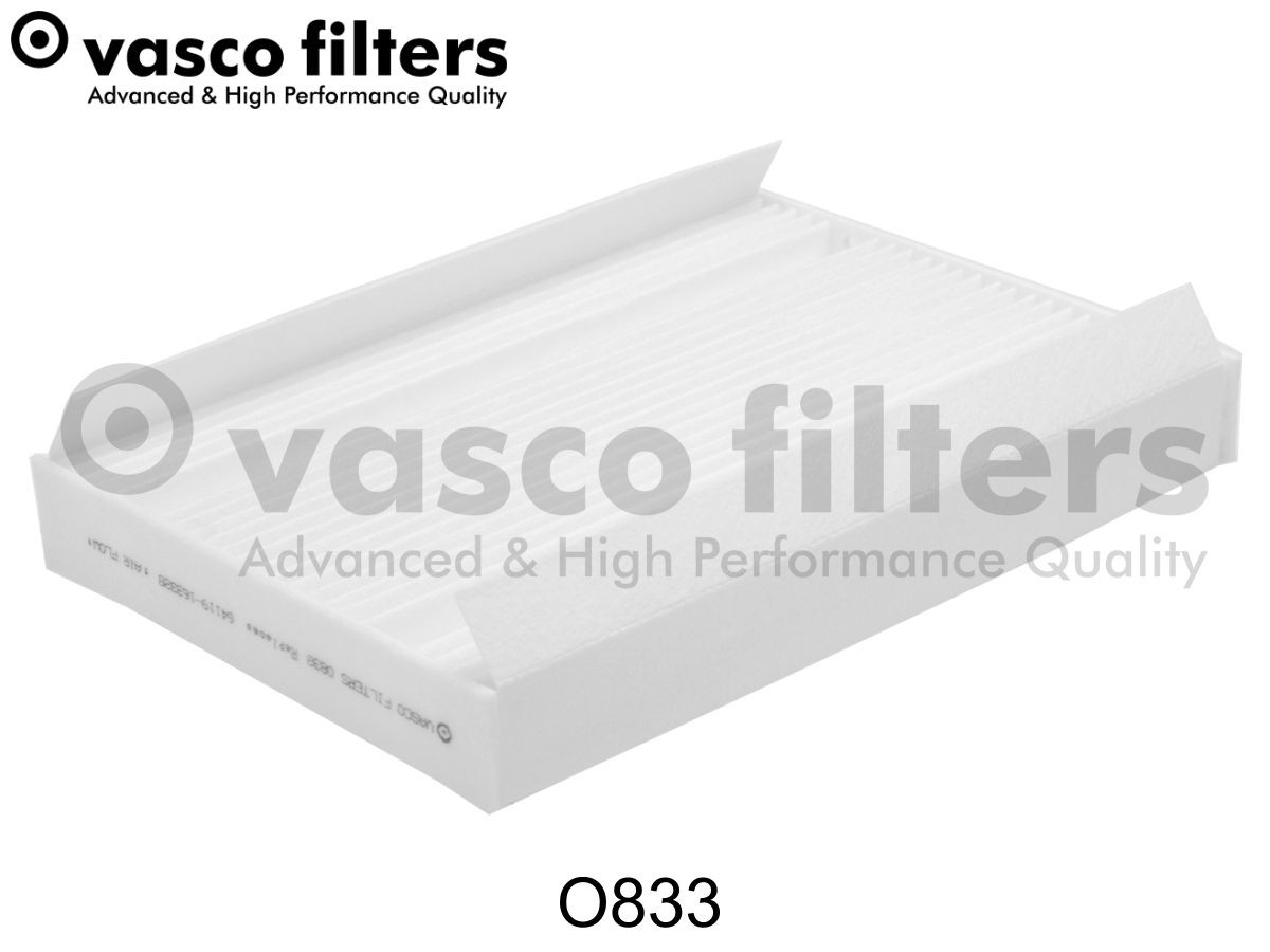 DAVID VASCO O833: Filter vnútorného priestoru VASCO FILTERS filter castic