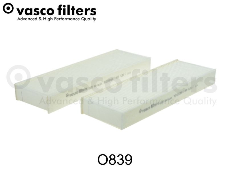 DAVID VASCO O839: Kupéfilter VASCO FILTERS Partikelfilter