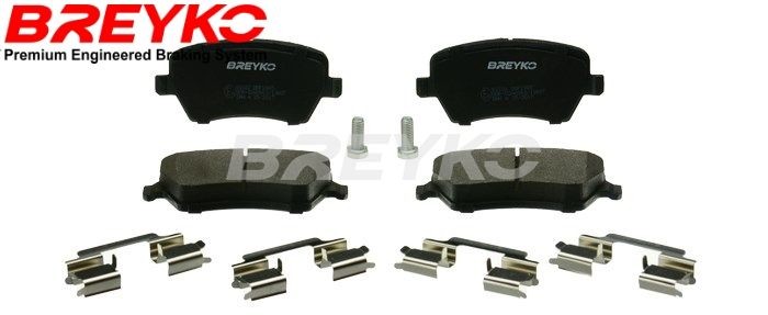 DAVID VASCO Q3332: Kit pastiglie freni BREYKO PREMIUM Assale anteriore, con spessori, con accessori, con bulloni pinza freno
