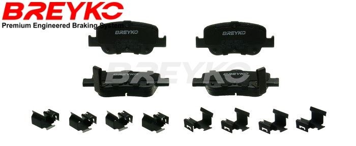 DAVID VASCO Q3480: Kit pastiglie freni BREYKO PREMIUM Assale anteriore, con spessori, con accessori, con foglio adesivo