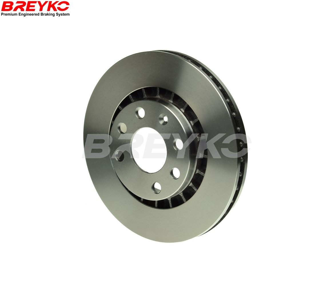 DAVID VASCO T1625: Disc de frână BREYKO punte fata, Ř: 256mm, ventilat, Ř: 256mm