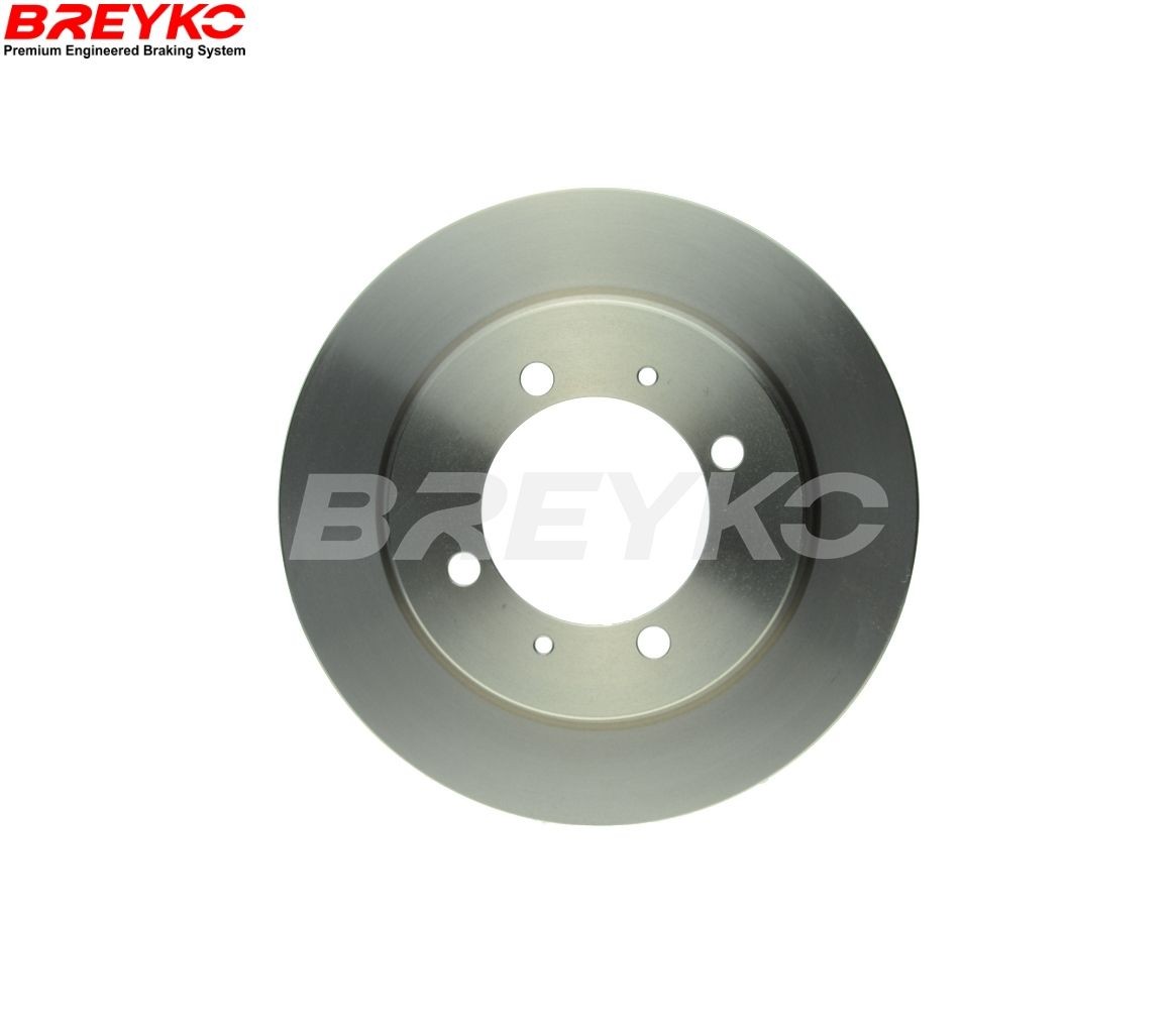 DAVID VASCO T2784: Disc de frână BREYKO puntea spate, Ř: 260mm, plin, Ř: 260mm