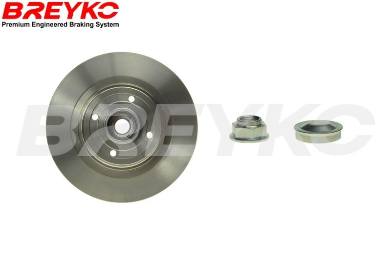 DAVID VASCO T4414: Piduriketas BREYKO Tagasild, Ø: 270mm, täis, Ø: 270mm, koos rattalaagri komplektiga, koos ABS-andurirõngaga, koos integreeritud magnetilise anduriga