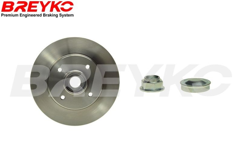 DAVID VASCO T6042: Piduriketas BREYKO Tagasild, Ø: 249mm, täis, Ø: 249mm, koos rattalaagri komplektiga, koos integreeritud magnetilise anduriga