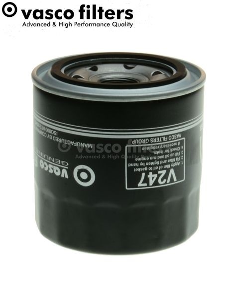 DAVID VASCO V247: Eļļas filtrs VASCO FILTERS