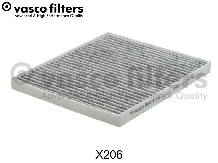 DAVID VASCO X206: Filter, salongiõhk VASCO FILTERS Aktiivsöefilter