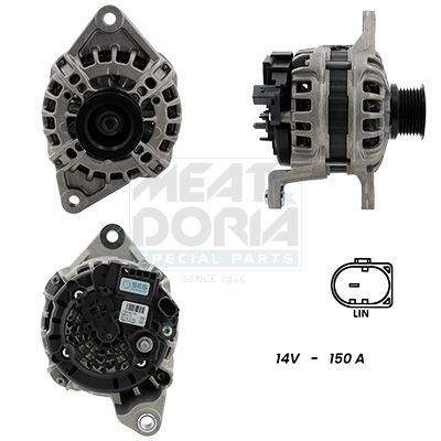 MEAT & DORIA 5510593G: Laturi 150A