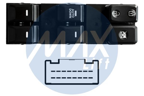 MAX SKA100: Comutator, macara geam fata stanga